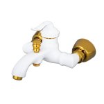شیر حمام آروما مدل آندیا سفید طلا